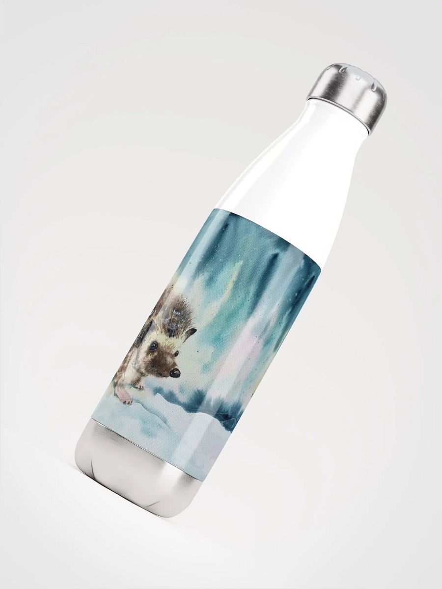 Winter Hedgehog Stainless Steel Water Bottle product image (4)