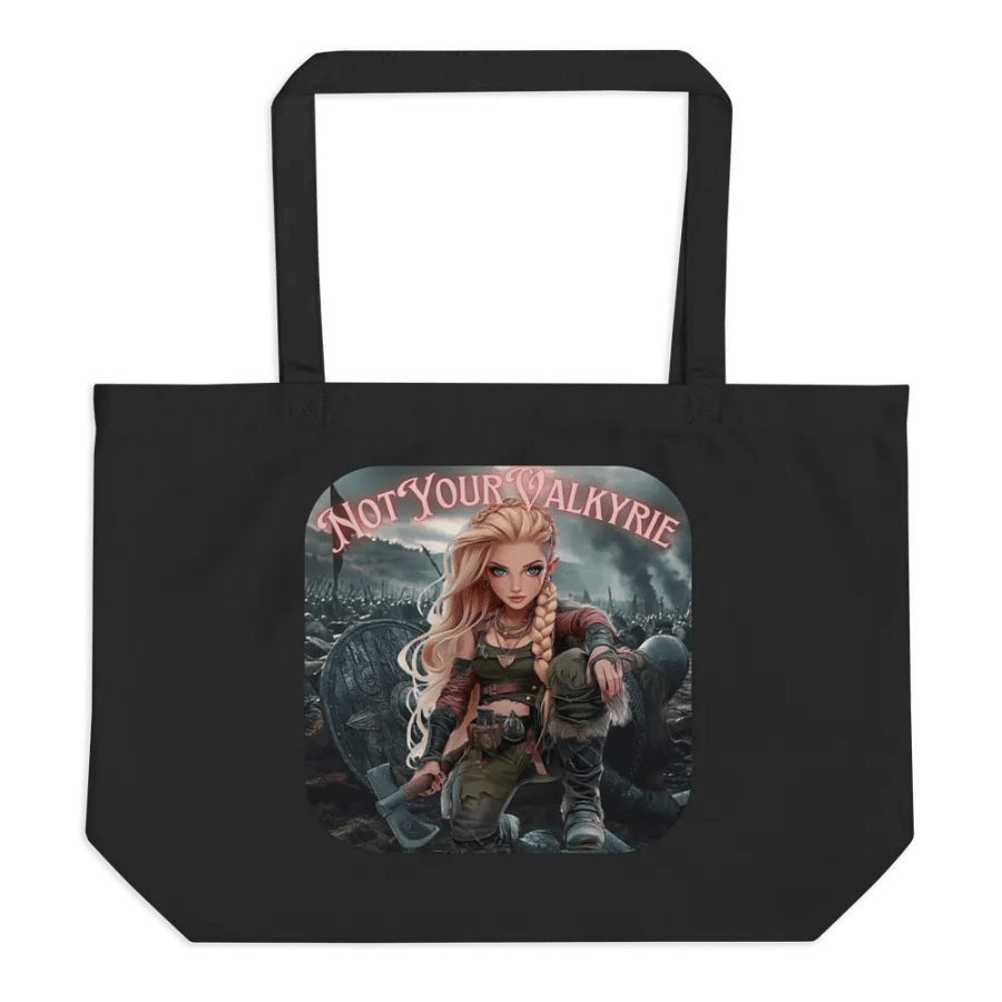 NotYourValkyrie Battlefield XL Tote Bag product image (1)