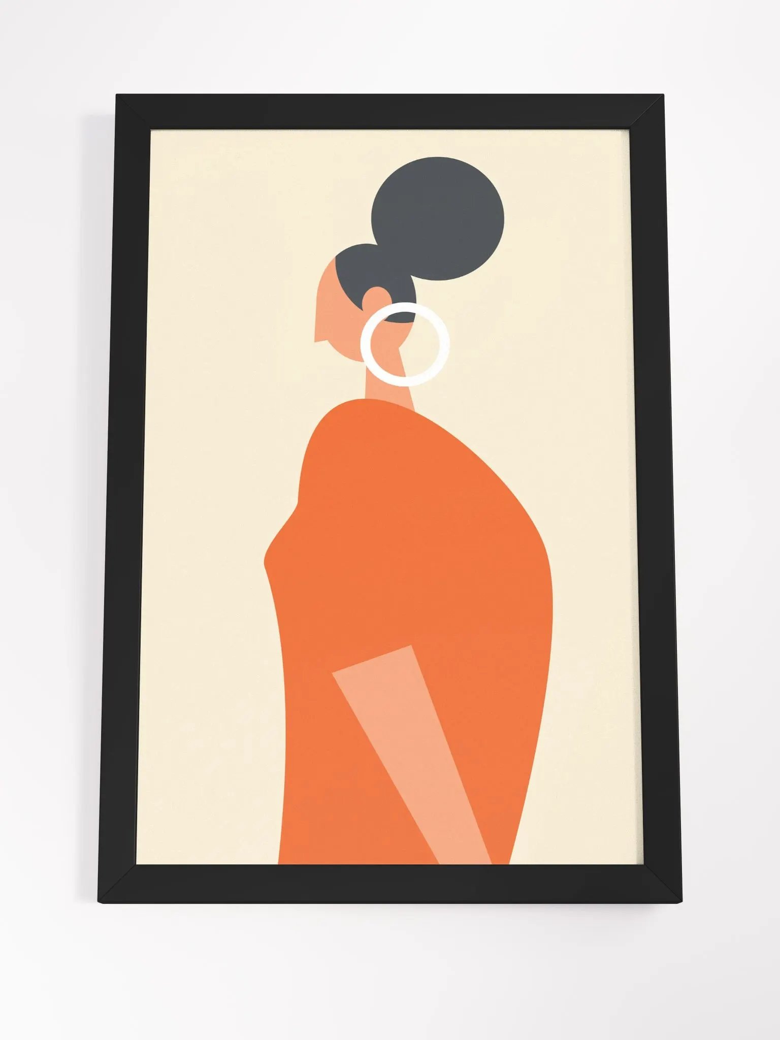 Eco-Friendly Ayous Wood Framed Matte Poster product image (19)