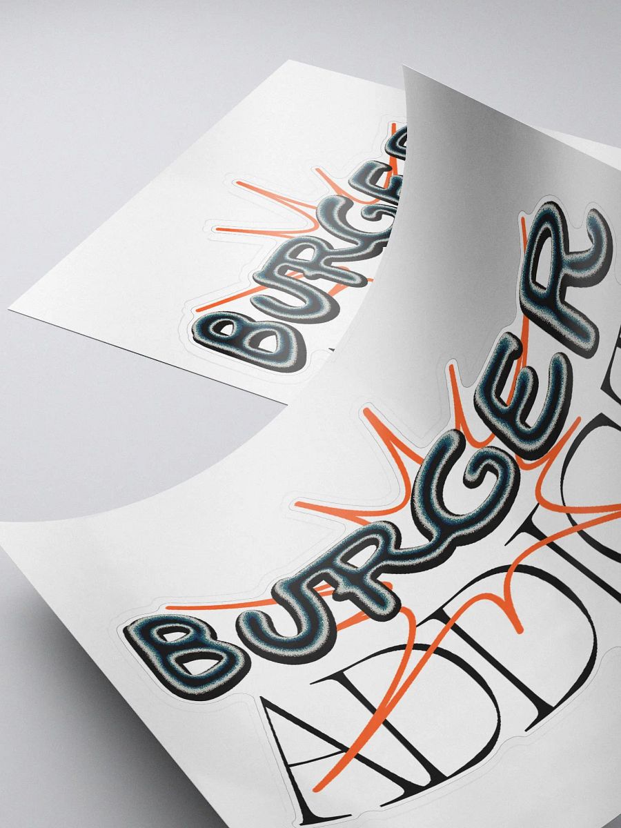 Burger Addict Sticker product image (4)