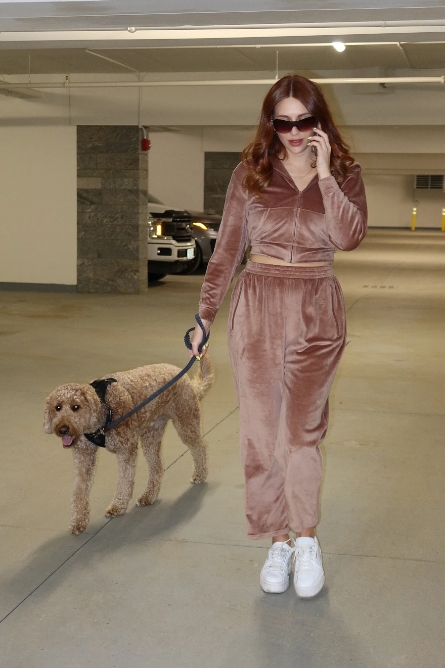 Petty Couture Velour Track Pants product image (9)