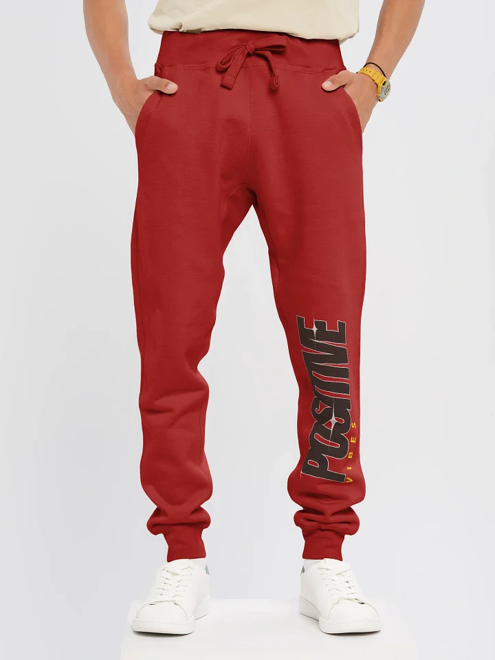 Positive Vibes Fleece Joggers product image (2)
