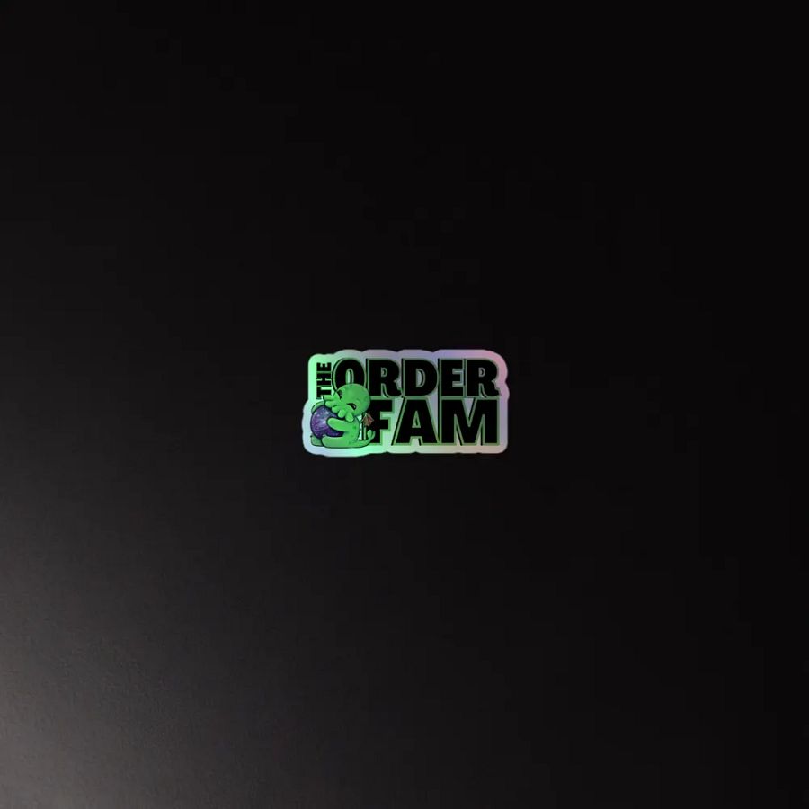 Order Fam Holographic Sticker product image (4)