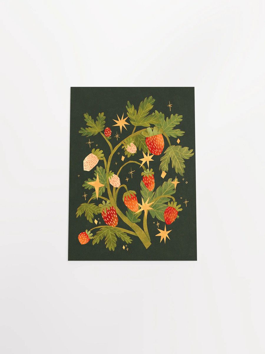Sparkle Strawberry Print product image (5)
