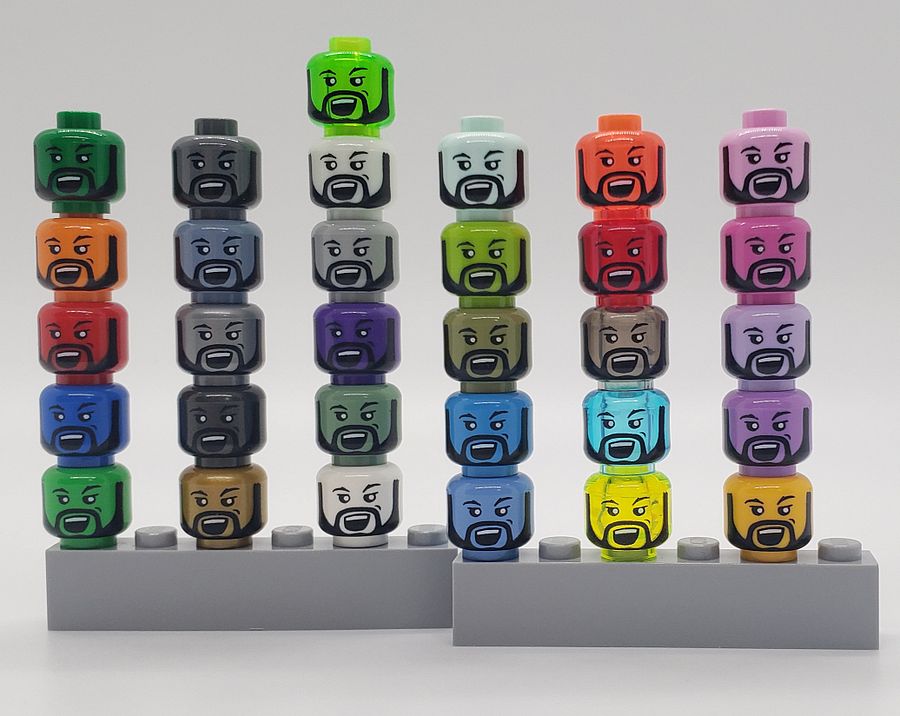 B.A. Jerk Head Pack (4-Pack Blind Bag of Random Colors) product image (2)