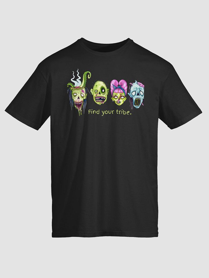Find Your Tribe Zombie Heads T-Shirt product image (1)