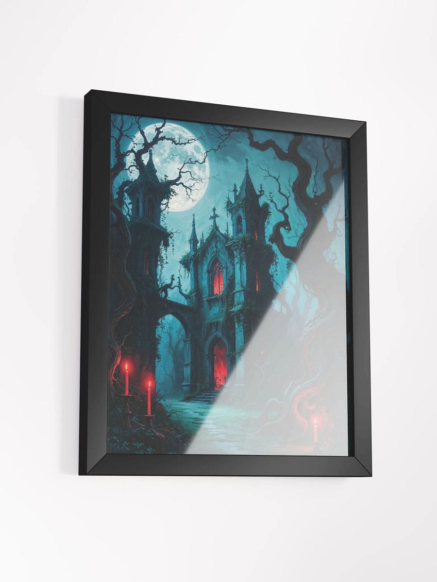 Haunted Gothic Sanctuary Framed Print product image (17)