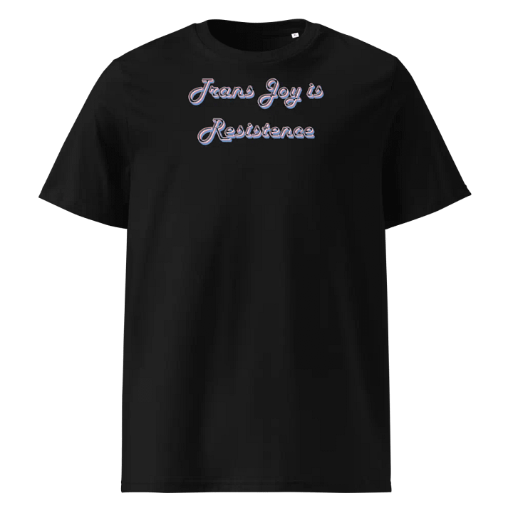 Resistors, Trans Joy is Resistance, Black Tee product image (1)