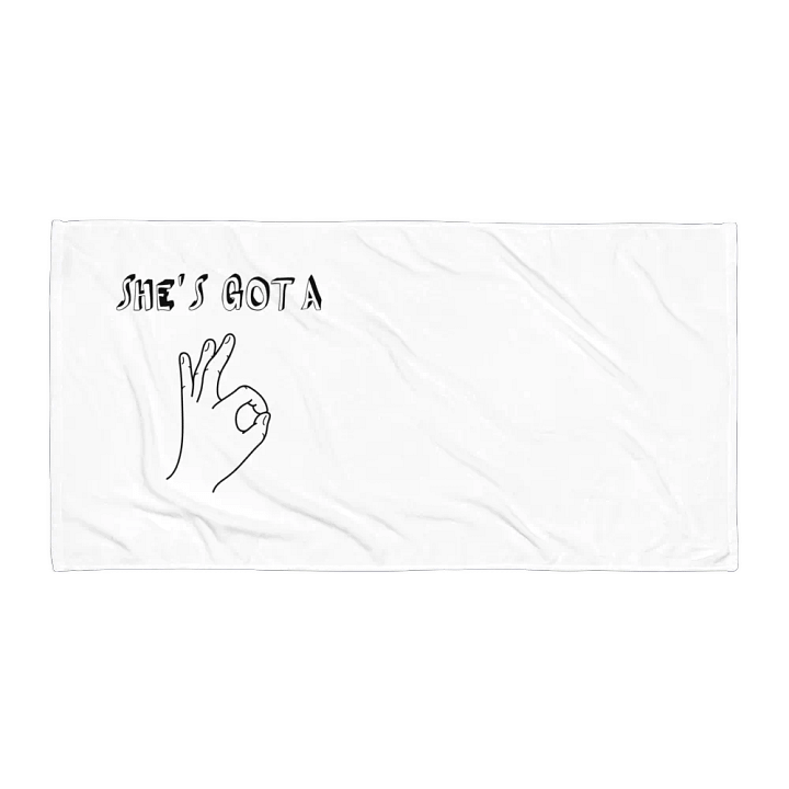 Tiny Hiney Ho Bath Towel product image (1)