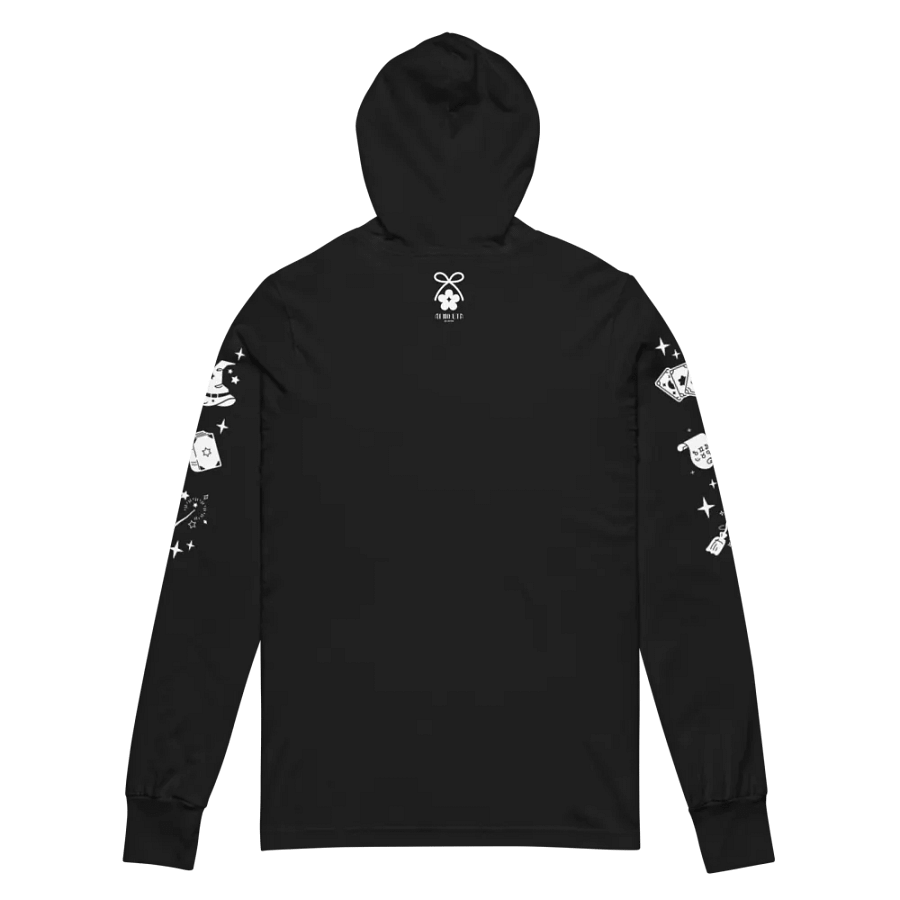 Witchy Tea Party Unisex Hooded Tee -Black product image (6)