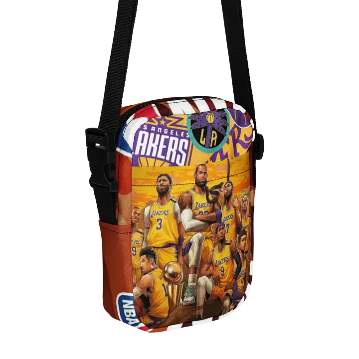 Buhay Tuklas Lakers Legends All-Over Print Crossbody Bag product image (1)