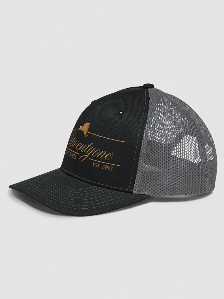 AG21 Script Trucker Hat (Brown) product image (13)