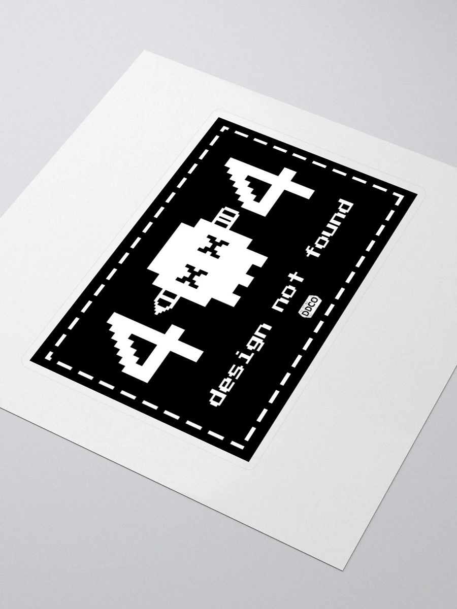 404 Design Not Found - Sticker product image (3)