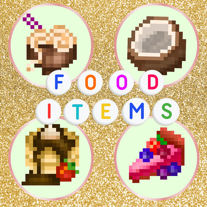 In Game Custom Food/Drink Collection Set product image (1)