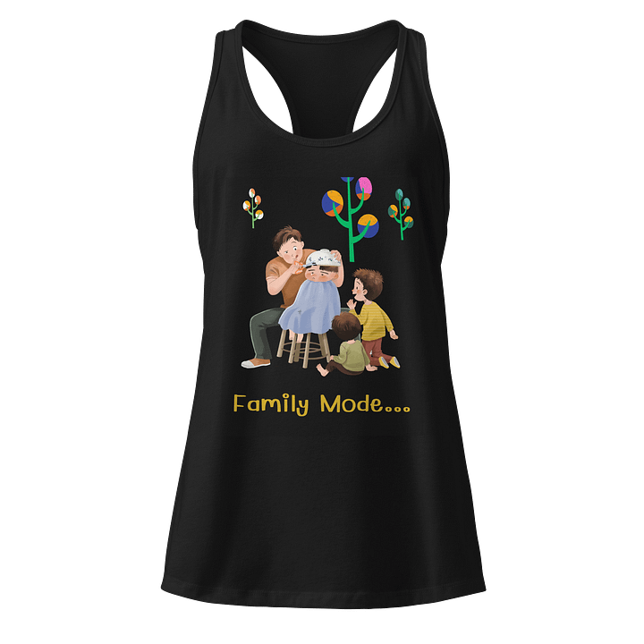 Whimsical Family Mode Racerback Tank product image (1)