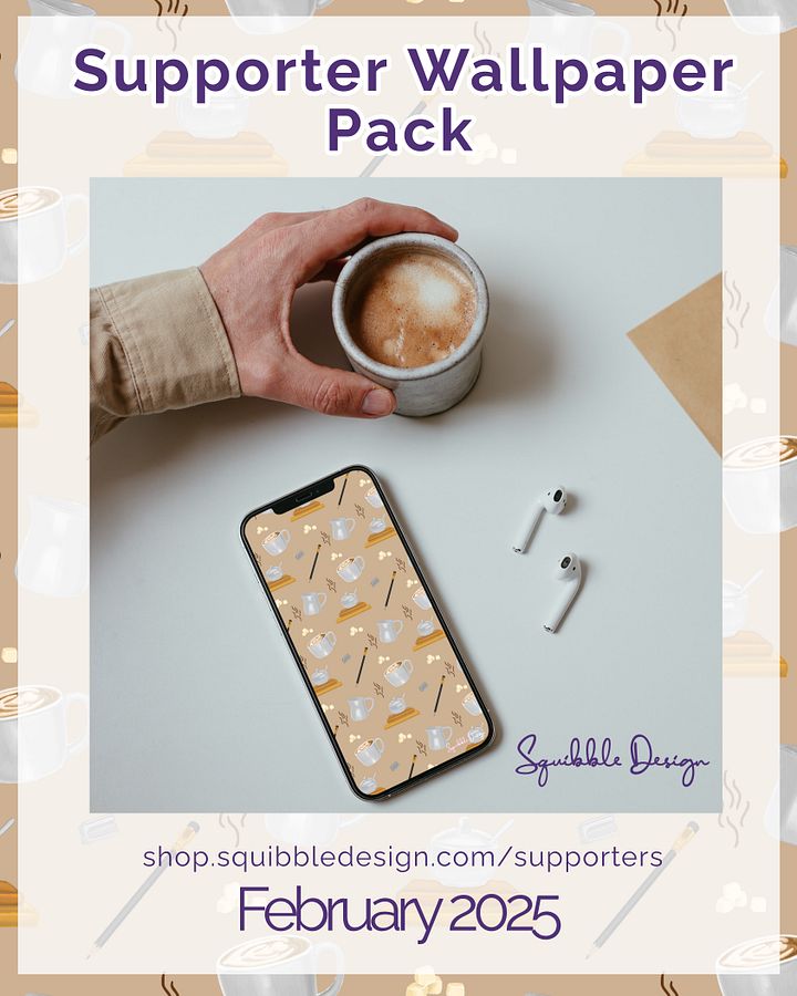 Wallpaper Pack for Supporters February 2025 product image (1)