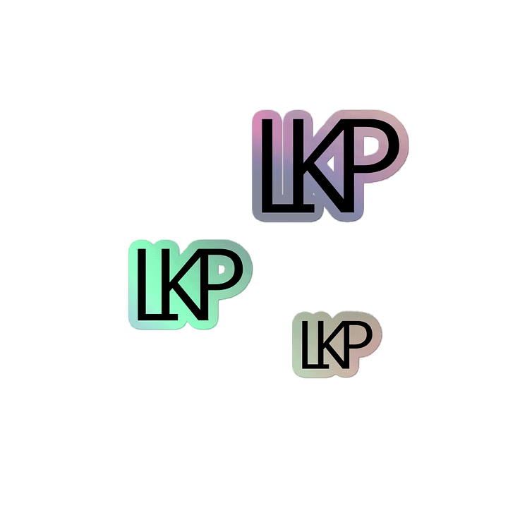Low Key Philosopher Holograhpic Sticker product image (2)