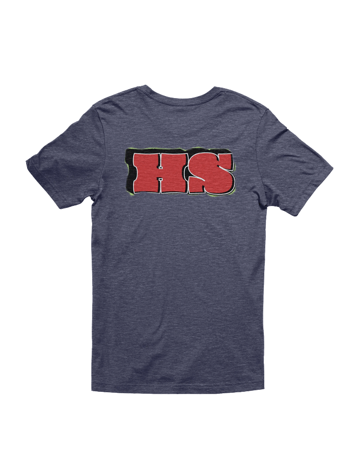 En Strøken T-skjorte med HS Logo, GØNN PÅ product image (12)