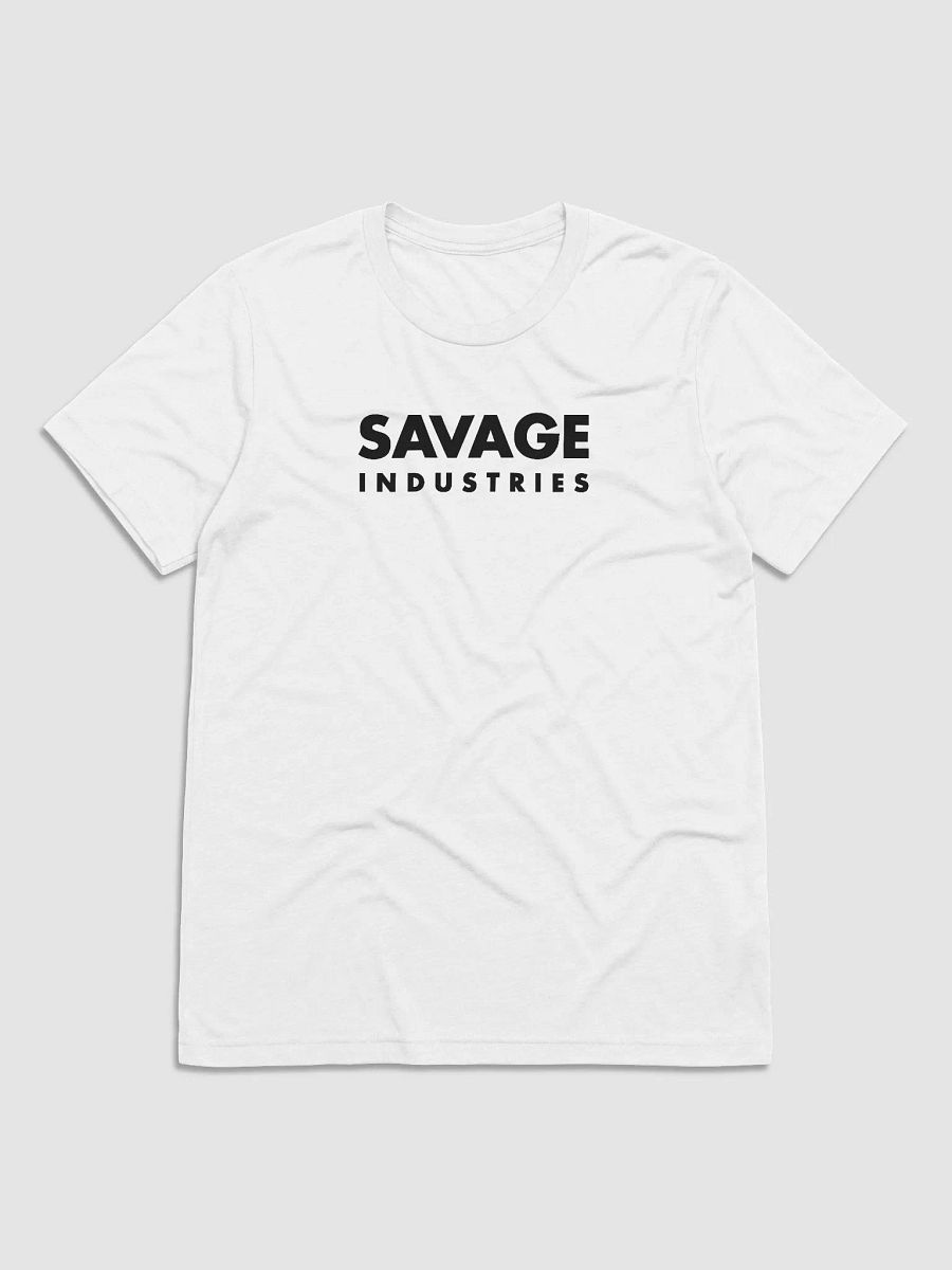 Savage Industries - Black logo (Tri-blend Tee) product image (1)