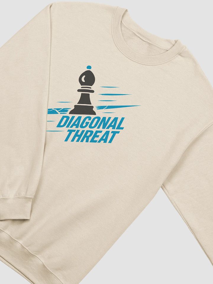 Diagonal Threat - Classic Crewneck Sweatshirt product image (6)