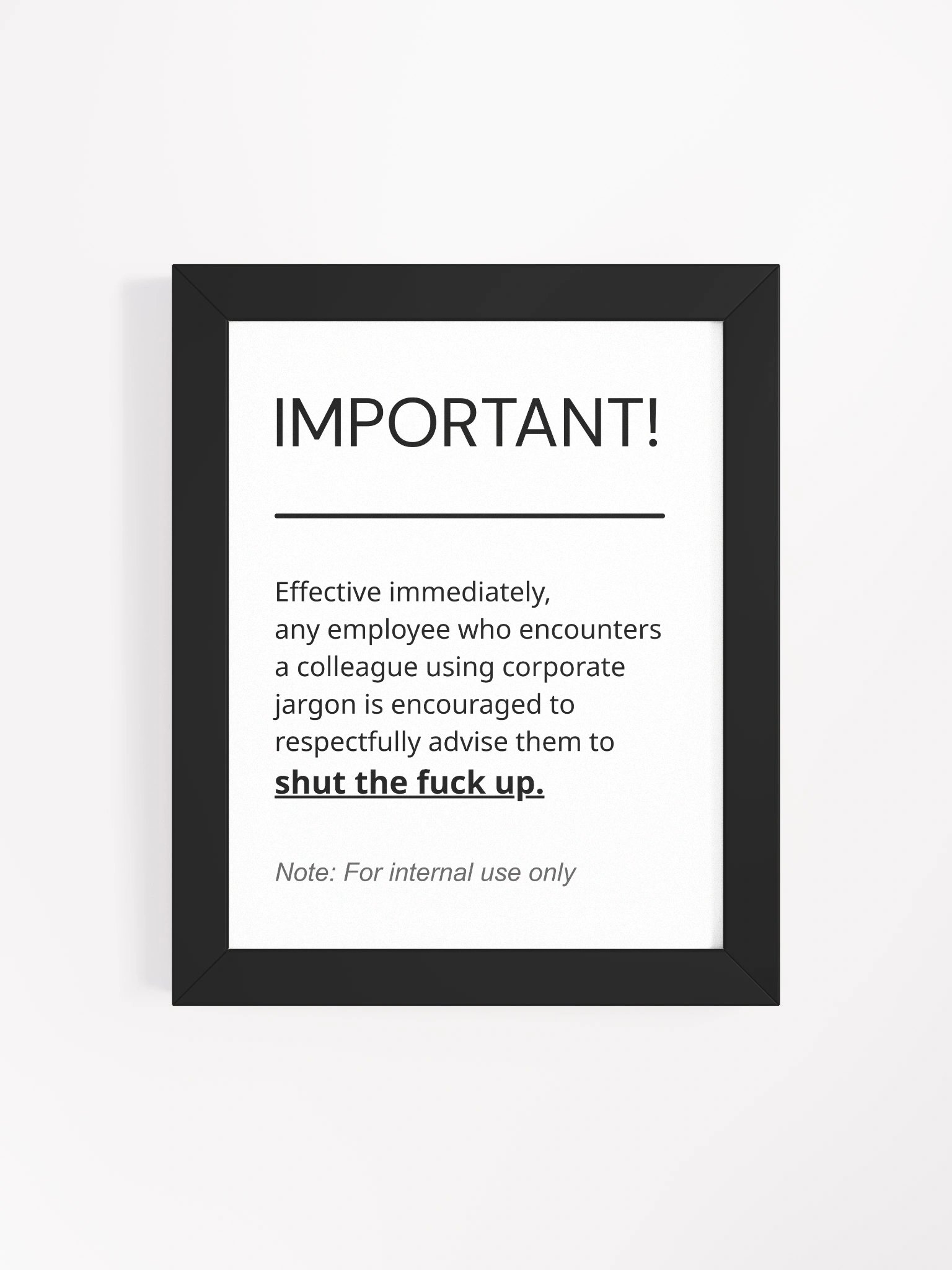 HR Memo Framed Wall Art product image (11)