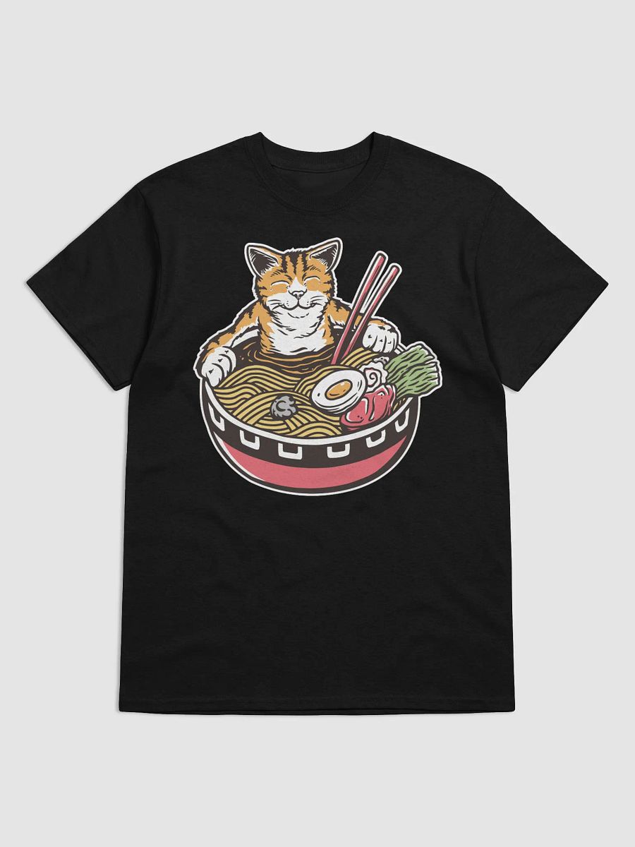 Ramen Eating Cat T-Shirt product image (2)