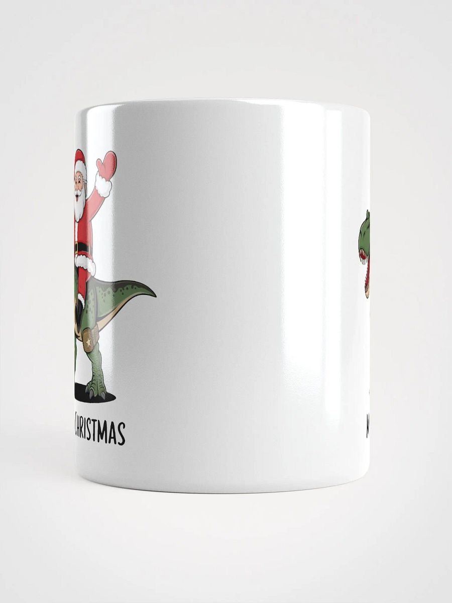 Santa on a Dino Mug product image (5)
