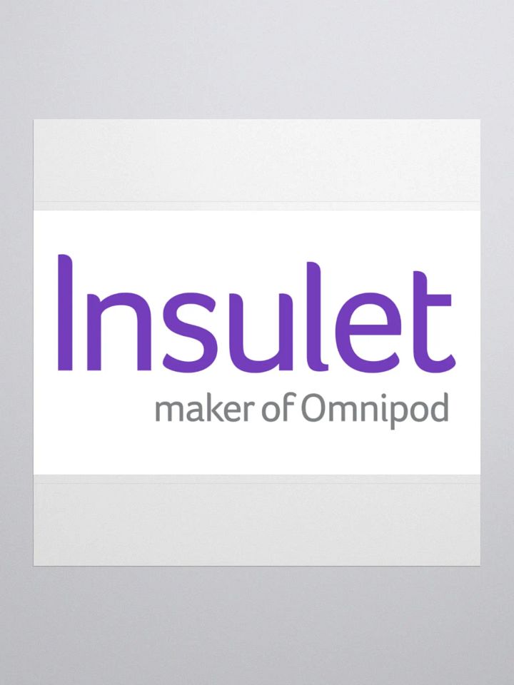 Insulet Kiss Cut Stickers product image (1)