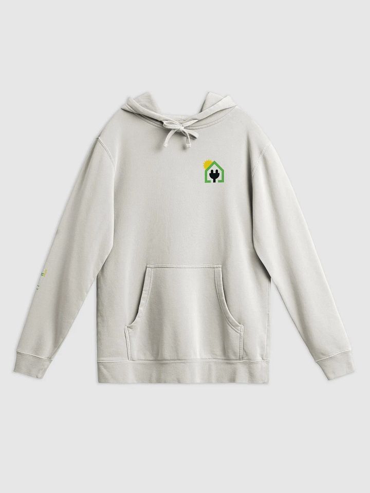 Plug It In Solar High-Quality Pigment Dyed Hoodie product image (5)