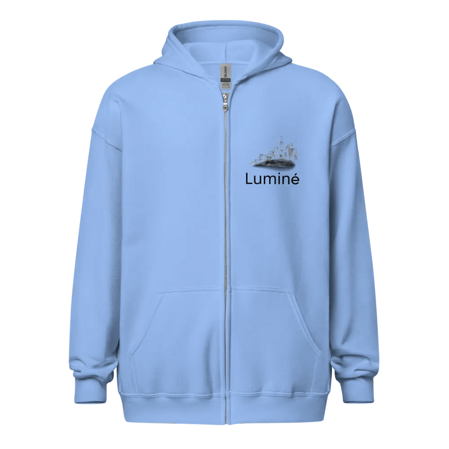 Luminé Light Gildan Heavy Blend Zip Hoodie product image (1)