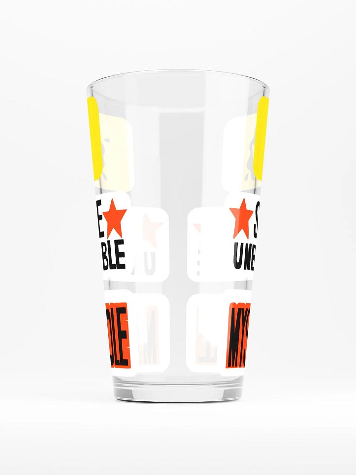 Wow! Mystery Hole pint glass product image (2)