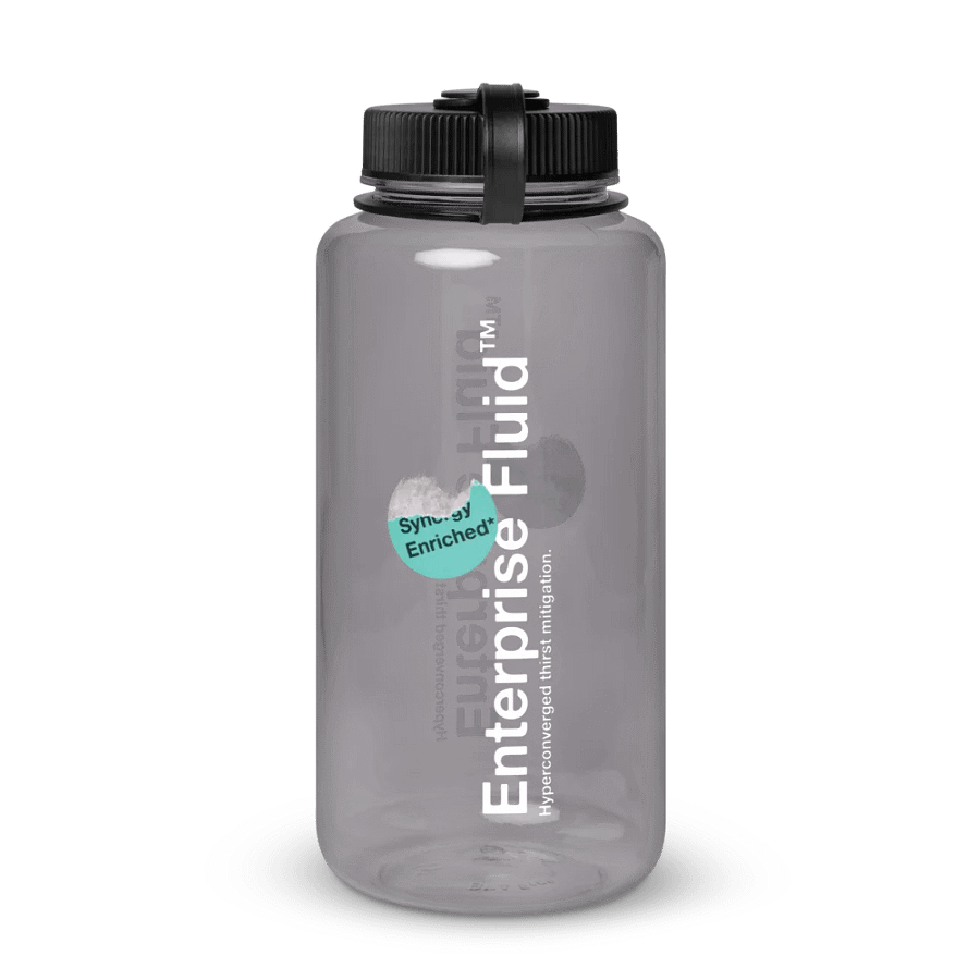 Enterprise Fluid - Wide Mouth Plastic Water Bottle product image (3)