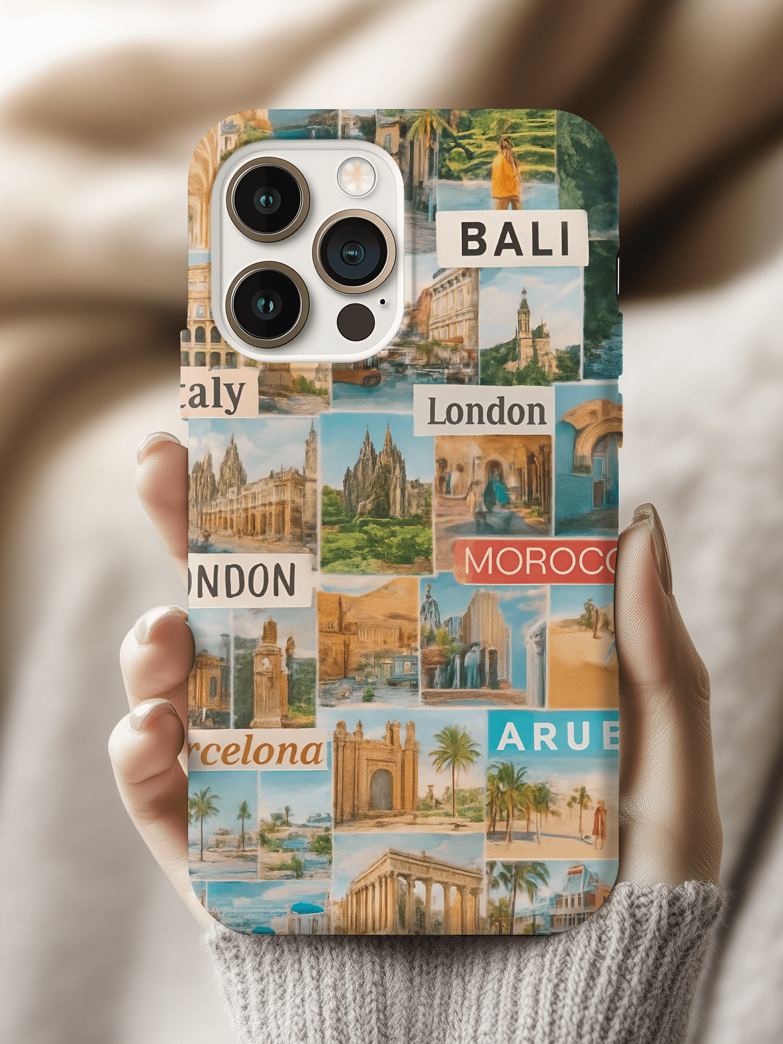 Wanderlust Collage MagSafe® iPhone Case product image (57)