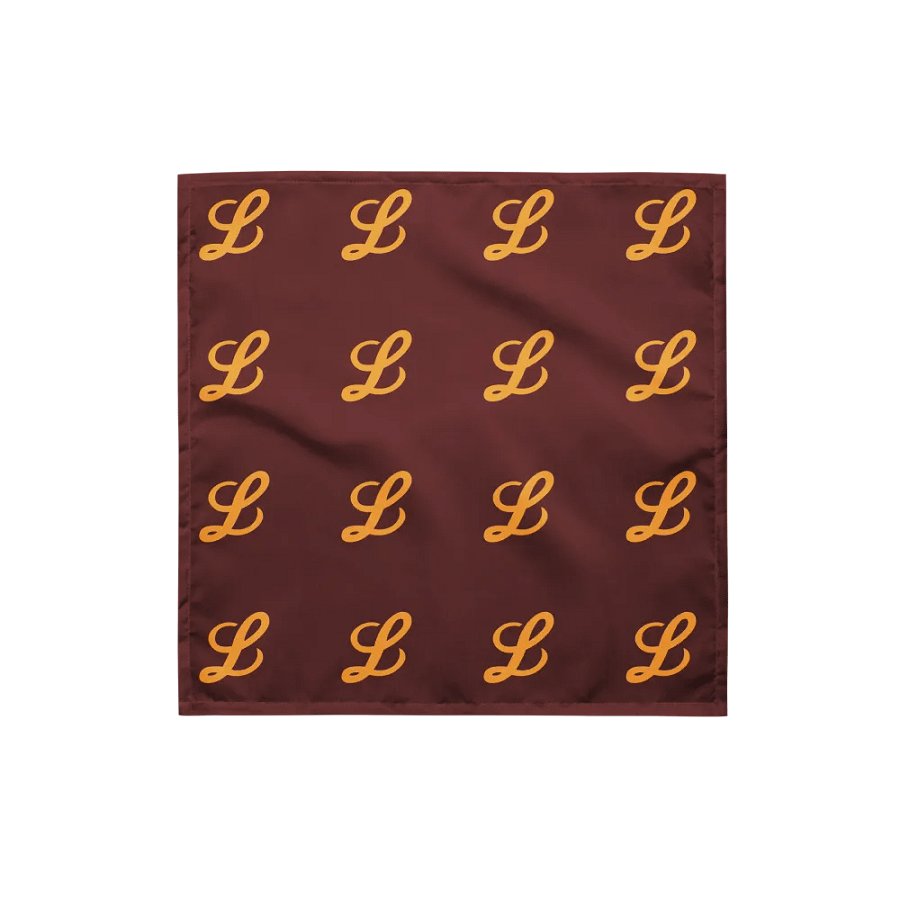 Ladera Cursive "L" Bandana product image (1)