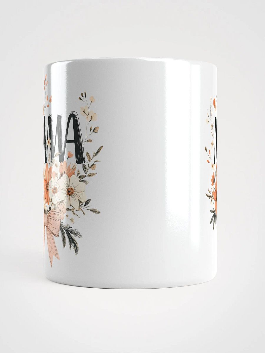 Floral Mama White Glossy Mug product image (13)