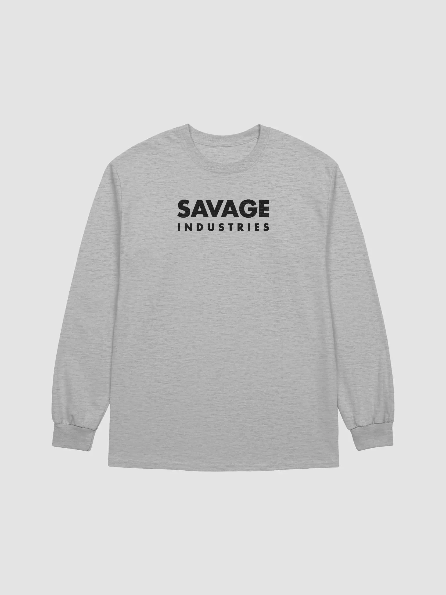 Savage Industries - Black logo (Classic Long Sleeve) product image (1)