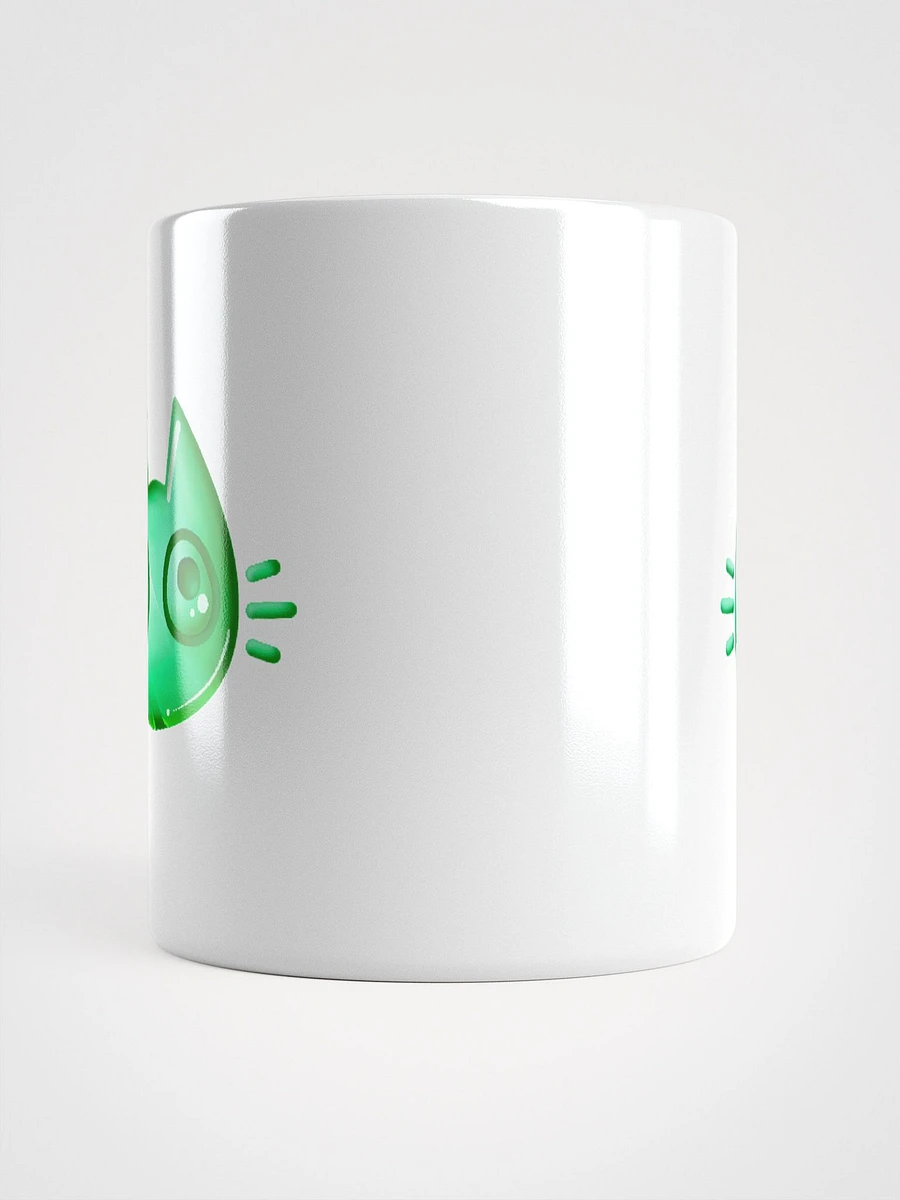 Green Cat Face Mug product image (5)