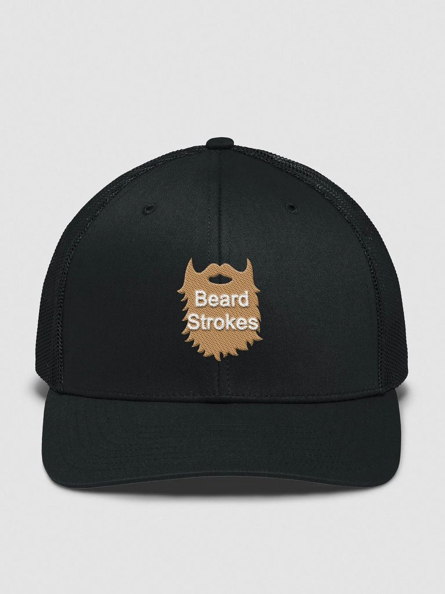 Beard Strokes Trucker Snapback Hat product image (1)