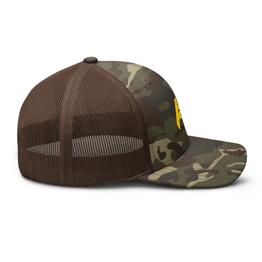 Gold TAF Logo, Camo Snapback product image (11)