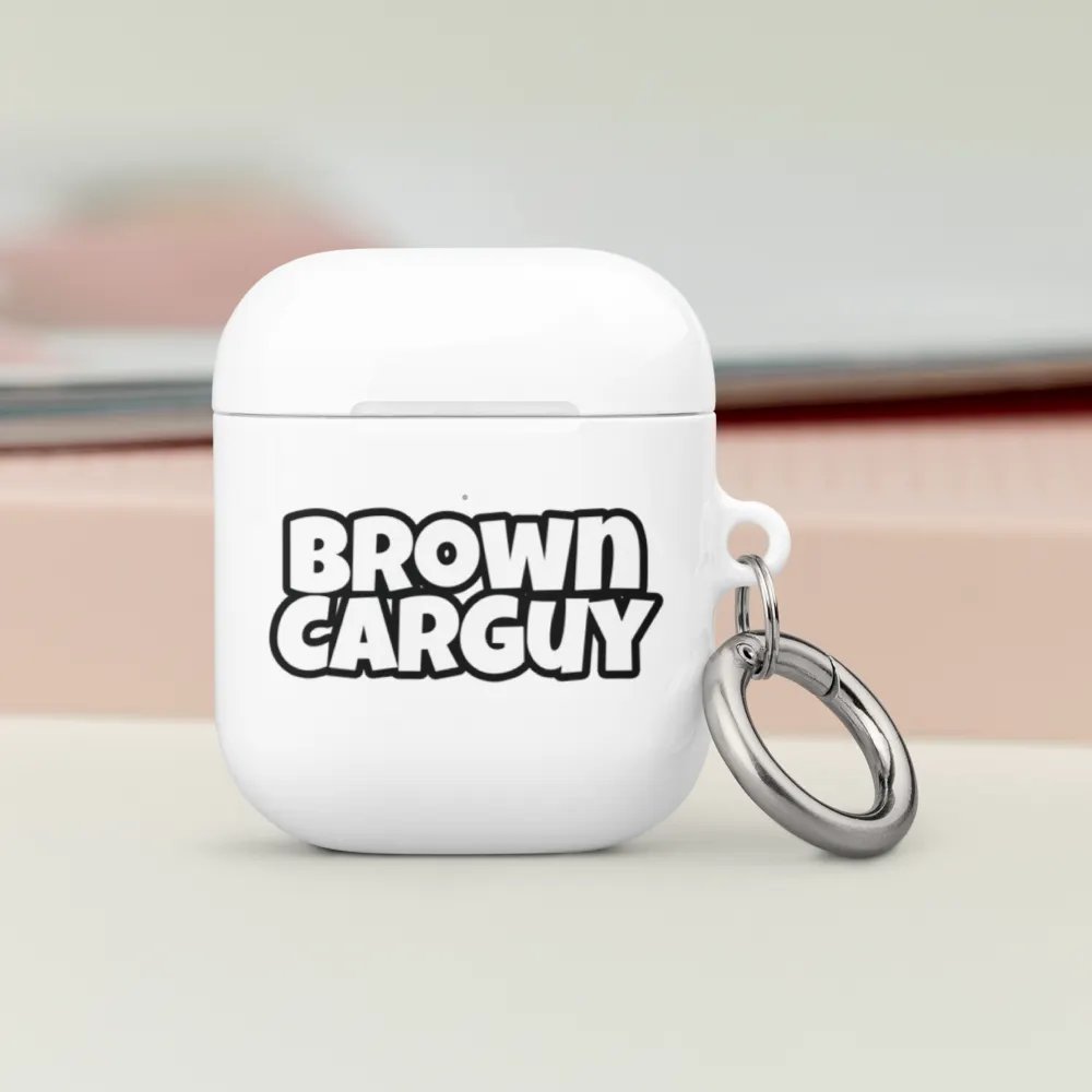 BrownCarGuy Airpods Case White product image (8)
