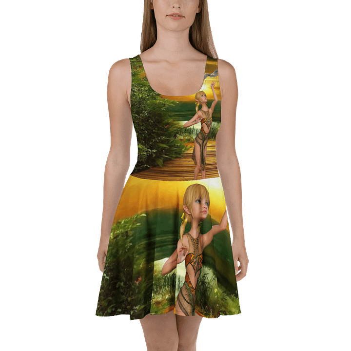 'Elven Stories - The Night Of Your Return' Skater Dress product image (2)