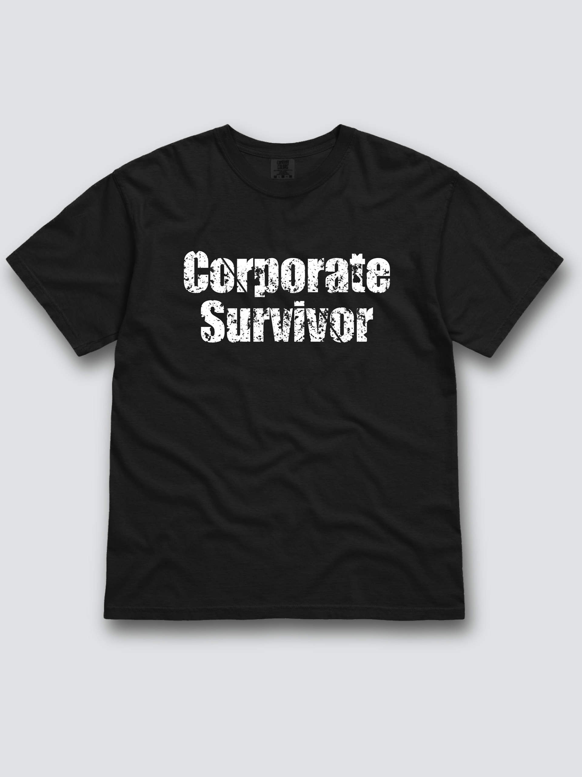 Corporate Survivor Black T-shirt product image (1)