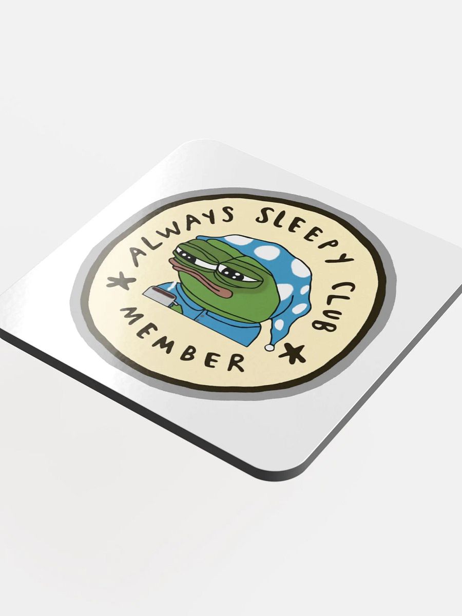 Always Sleepy Coaster product image (2)
