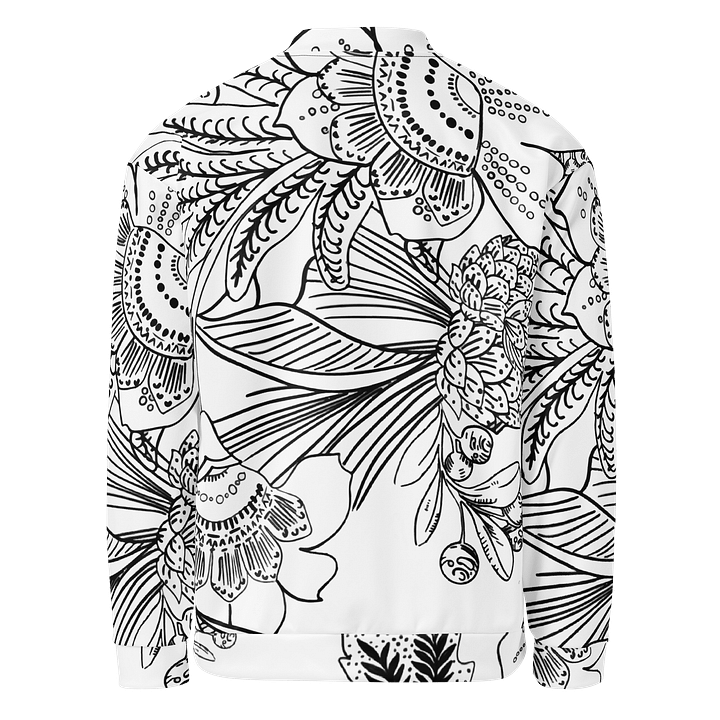 Blossom Noir All-Over Bomber Jacket product image (2)
