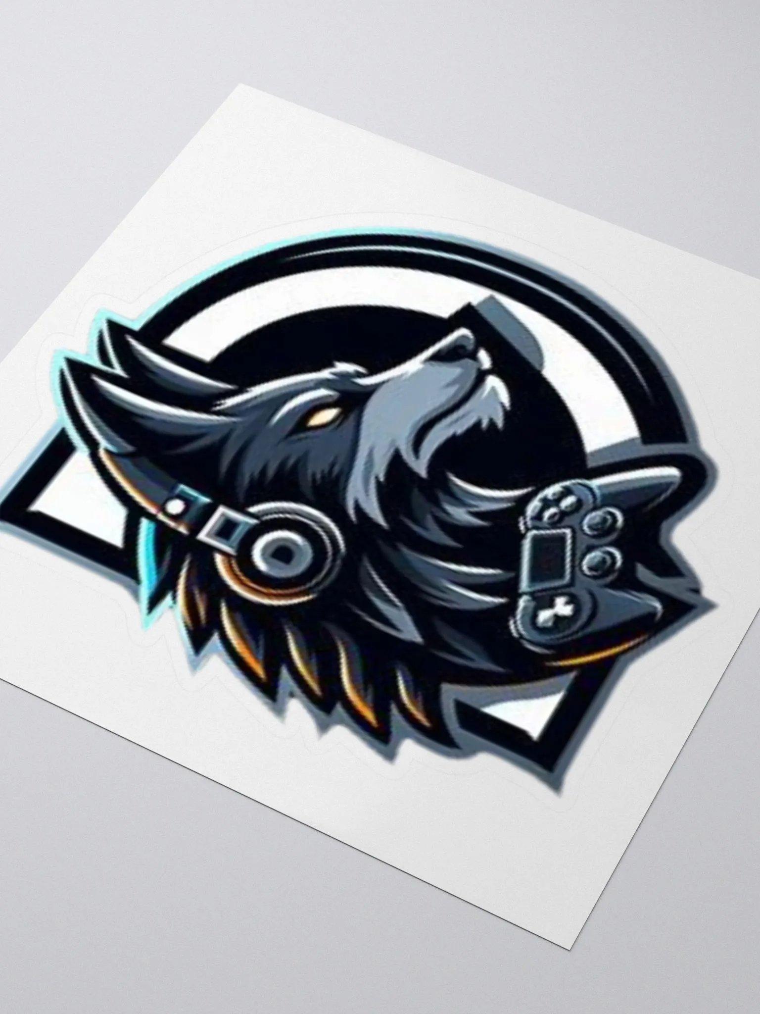 Wolf Pack Logo Sticker product image (8)