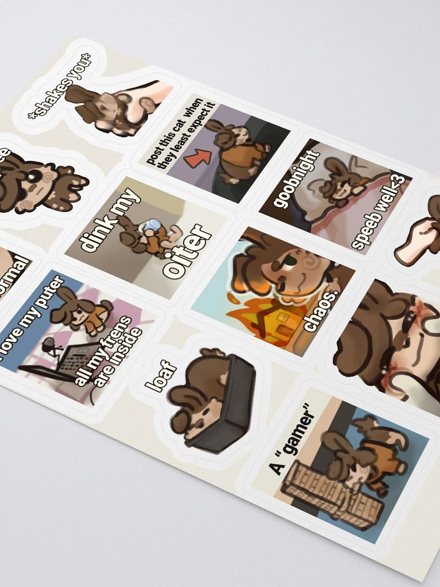 zillu sticker sheet product image (3)