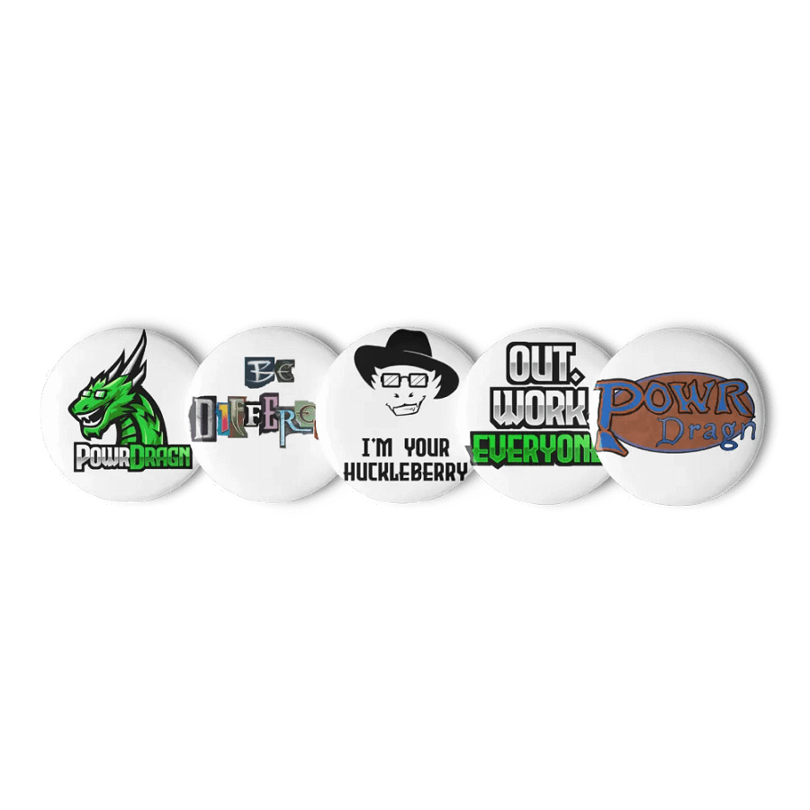 PowrDragn Button Set #1 product image (1)
