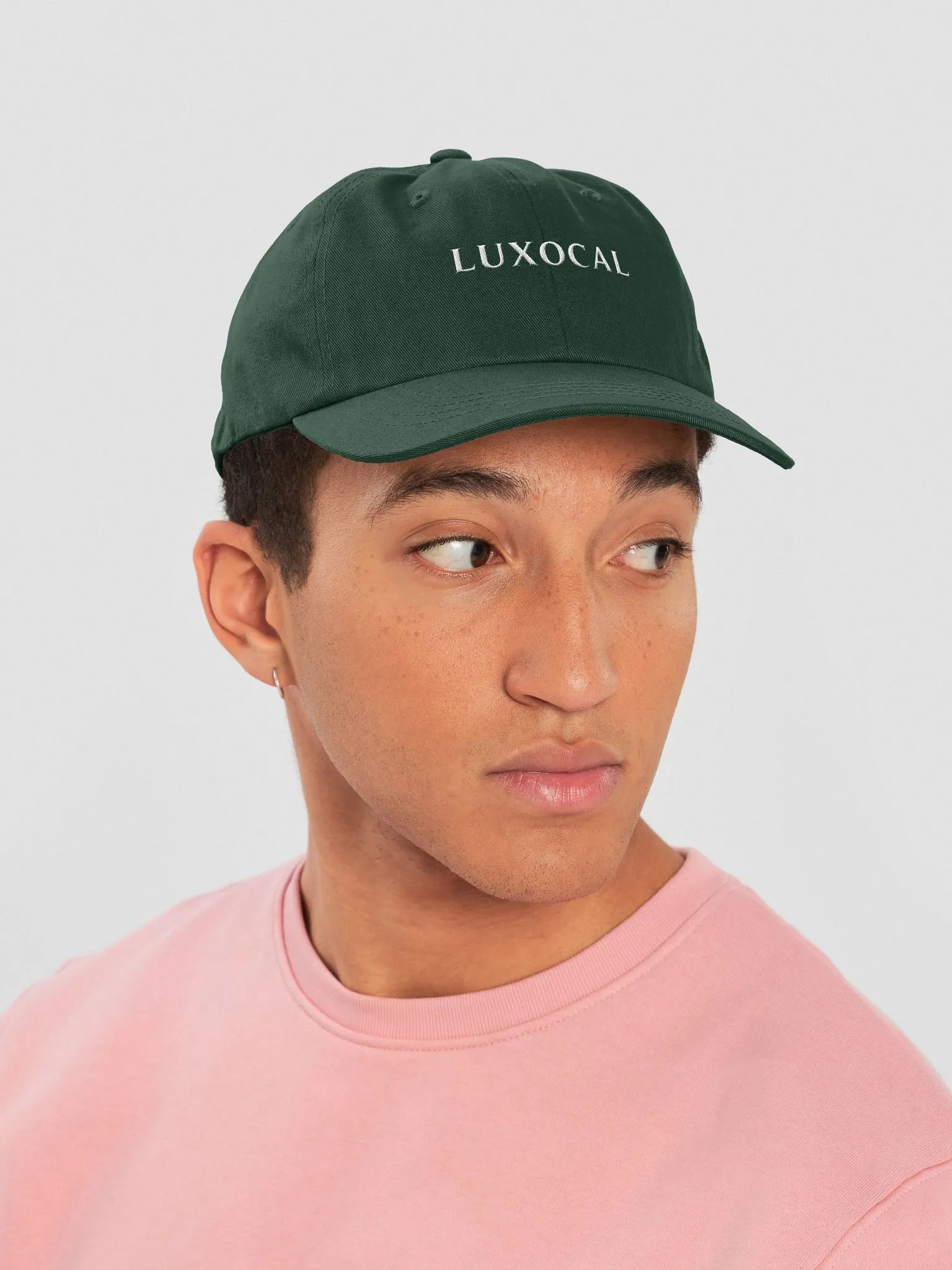 Luxocal Emerald Green Cap - Embroidered product image (6)