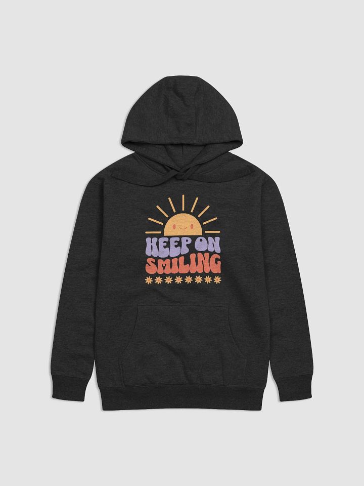 Keep On Smiling - Cotton Heritage Unisex Premium Hoodie product image (1)