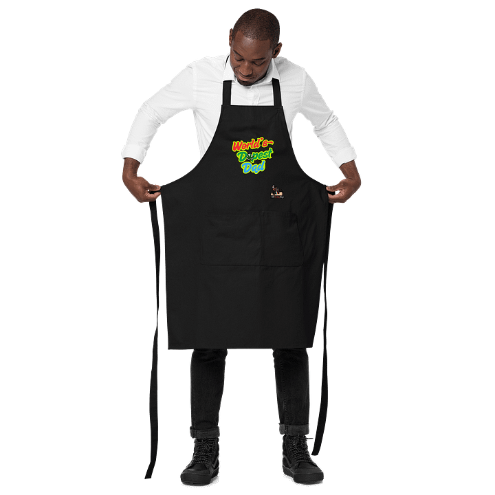 Worlds dopest dad apron product image (2)